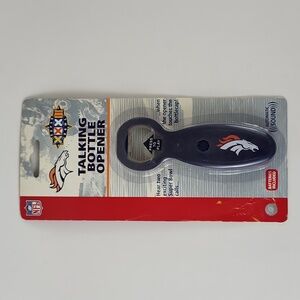 New Vintage 2006 Denver Broncos NFL Football Talking Bottle Opener